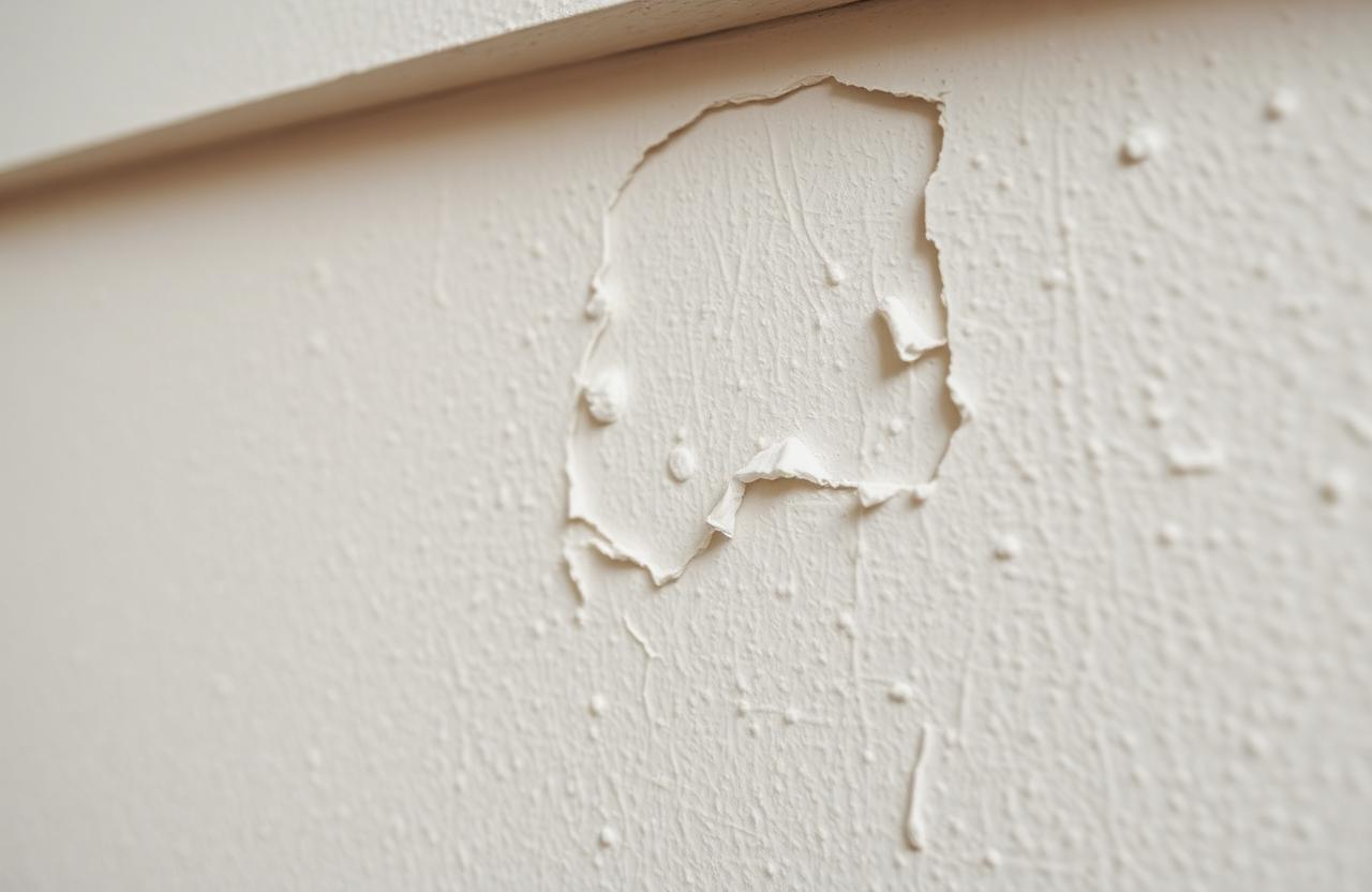 Bolhas e descascamento na pintura